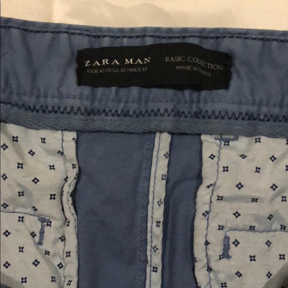 Zara basic blue pants 👖 - Picture 4 of 5